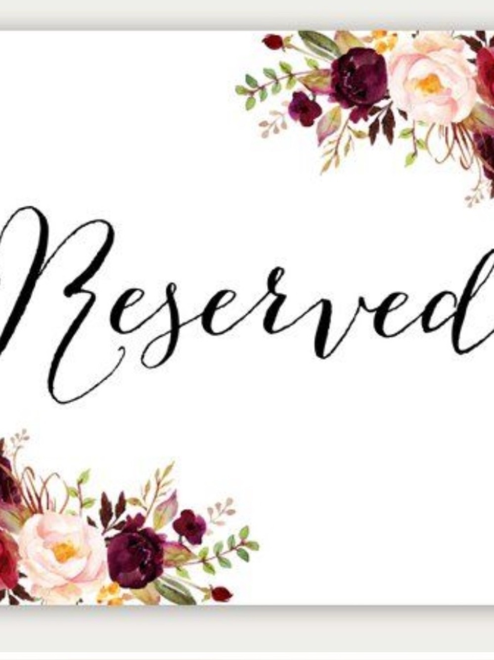 Reserved Listing for Chelsea Griffen